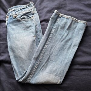 American Eagle Outfitters Light Blue Boyfriend Jeans